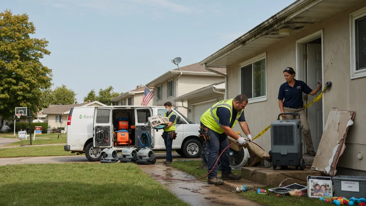 Water Damage Restoration in Belvidere, IL near me